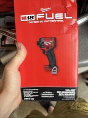 Milwaukee 2953-20 FUEL 18V Li-Ion Brushless Cordless 1/4″ Hex Impact Driver 4GEN