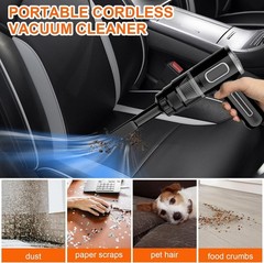 120W Cordless Handheld Vacuum Cleaner Small Mini Portable Car Auto Home Wireless