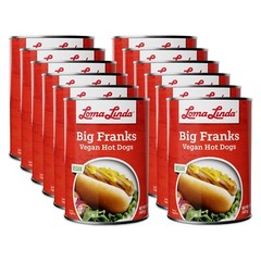 Loma Linda – Big Franks (15 oz.) (Pack of 12) – Vegan – NEW SIZE