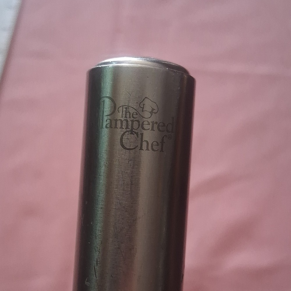 Pampered Chef Stainless Steel Whisk, Solid, Hand Wash Only