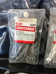 Craftsman Mini Ignition Midget Wrench Set, Set of SAE or Metric or Both