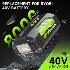 40V Battery For Ryobi 40 Volt 8.0Ah Lithium OP4050 OP40602 OP40261 OP4060 OP4030