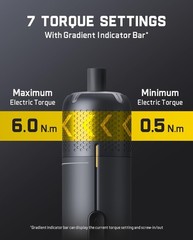 Fanttik S2 Pro Electric Screwdriver Cordless Screwdriver Set 7 Torque Settings