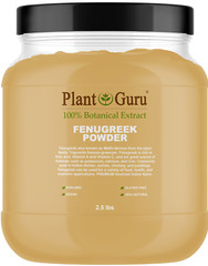 Fenugreek Seed Powder 2.5 lbs. Jar Ground Methi Trigonella Foenum Graecum Bulk
