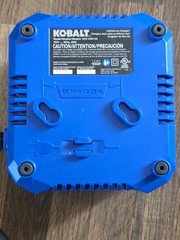 KOBALT 24V MAX Lithium-Ion Battery Charger Blue Model KCH 2401-03