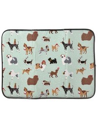 Charming Dogs Christmas Dish Drying 1 Mat 15” x 20” w/None Slip Backing – NWOT
