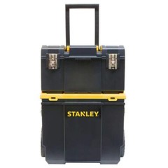 New 11 in. 3-in-1 Detachable Mobile Tool Storage Organizer Box 3-Compartments