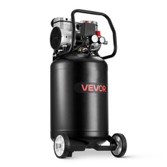 VEVOR 14-Gallon Air Compressor 2HP 4.3 SCFM at 90PSI Max 125PSI Oil-Free Tank