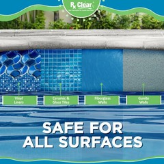 Rx Clear 99.3% Sodium Di-Chlor Granular Swimming Pool Chlorine – (Choose Size)