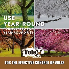 VoleX® – Kills All Species of Voles – Safe for Use Around People and Pets