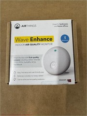Airthings Wave Enhance Indoor Air Quality Monitor