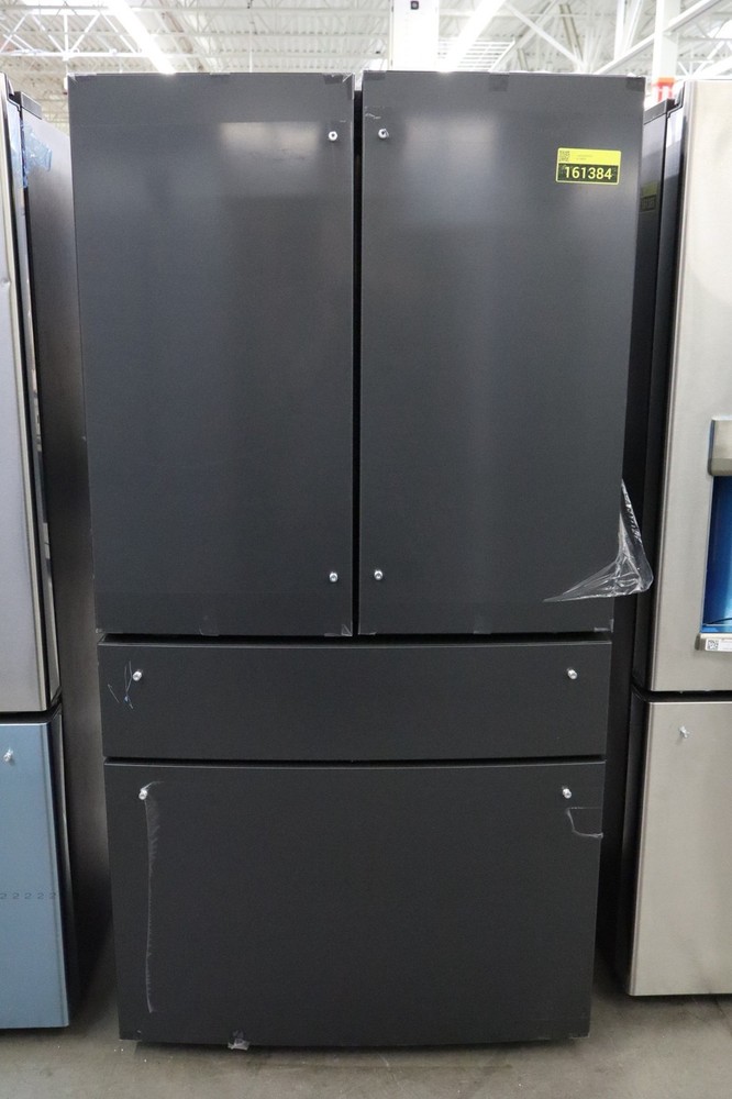 GE Café CGE29DP3TD1 36″ Matte Black French Door Refrigerator NOB #161384