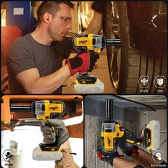 Brushless 1/2″ High-Torque Impact Wrench-Bare Tool For 20V DEWALT Battery