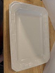 Longaberger Rectangular Pottery Serving Tray Heirloom Ivory 30370 NIB