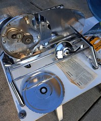 Vintage Rival Electric Food Meat Slicer Kitchen Deli Chrome Model 1030V/2 Manual