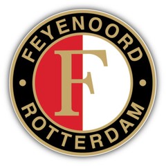 Feyenoord FC Netherlands Soccer Football Car Bumper Sticker Decal 5” x 5”