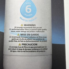 LG LT1000P Water Filter Replacement Cartridge LT1000PC/PCS ADQ747935 SFN