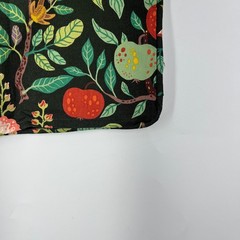 IKEA VILDPERSILJA Cushion Cover Black Multicolor Botanical Floral Print 20×20