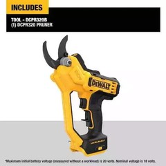 Dewalt DCPR320B 20V MAX Pruning Shears Garden Tool, Cordless, Bare Tool Only-NEW