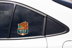 Nice France Sticker Decal Vinyl Die-Cut City Skyline Landmark Design