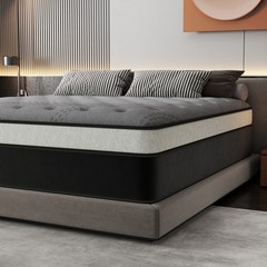 12″14″ Mattress Hybrid Gel Memory Foam Medium Firm Twin Full Queen King In A Box