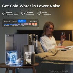 Waterdrop WD-A2 Countertop Reverse Osmosis System Hot and Cold RO System 5-Stage