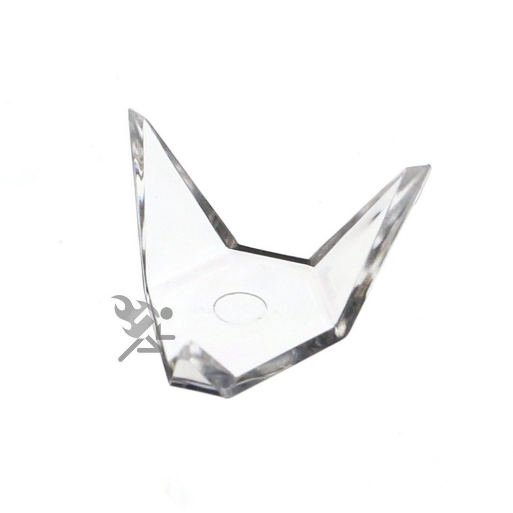 Mineral, Fossil, Geode Display Stands, 1.25″ Triangle Holders, 12 Pack