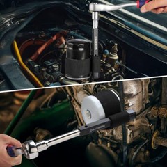 WORKPRO Nylon Strap Oil Filter Wrench 1/2″ Dr Universal Oil Filter Removal Tools