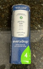 NEW-Everydrop by Whirlpool Ice and Water Refrigerator Filter 4, EDR4RXD1-Single