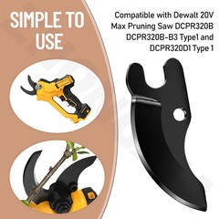 2Pk N920015 Replacement Pruning Shears Blades For Dewalt 20V Max Cordless Pruner