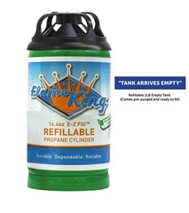 4-Pack 1lb Refillable Camping Propane Tank Cylinder 16.4 oz Bottle Ships Empty
