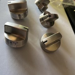 Genuine GE Range Oven, Knob Set of 6 223C7977G