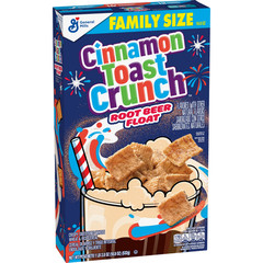 Cinnamon Toast Crunch Root Beer Float Flavored Family Size Cereal, 18.8 oz
