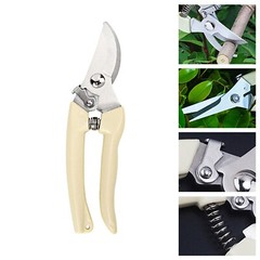2 Pack Garden Pruning Shears Set Bypass Pruner Straight Blade Scissors USA