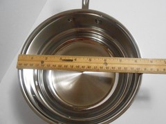 ALL – CLAD Stainless 8.5” 3qt Double Boiler Insert for 3-4-qt Sauce Pans/No Lid