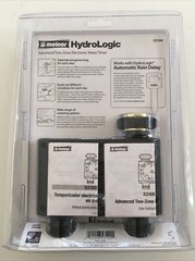 New Melnor HydroLogic 53100 Advanced Two-Zone Electronic Water Timer 2 in 1