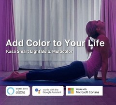 Kasa Smart Light Bulb – LED Multicolor Smart Wi-Fi Alexa Google 1000 Lumens A19