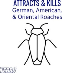 Terro T502 Roach Killer Gel – 3 oz Bait for German, Oriental & American Roaches.