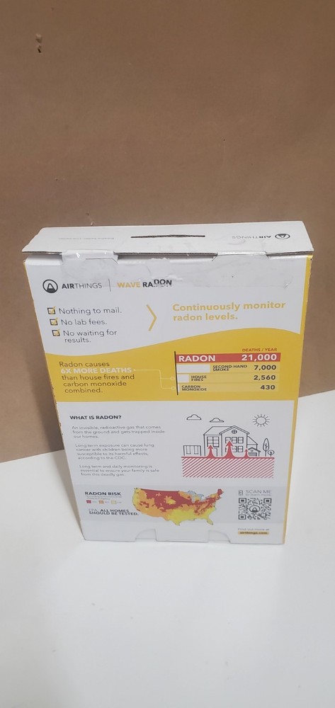 Airthings 2950 Smart Radon Detector – White