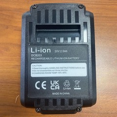 DCB202 20V Battery For DeWalt Max 2.0Ah Lithium Ion Li-Ion 20 Volt DCB201 DCB203