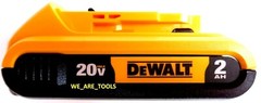 (1) Dewalt 20V DCB203 2.0 AH MAX Battery 20 Volt For Drill, Saw