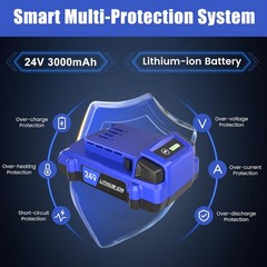 2 Pack 24V 3.0Ah for Kobalt 24 Volt Max Lithium-ion Battery KB624-03 KB524-03