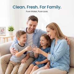 6 Pack Water Filter Cartridge, Replacement for Brita Classic, Mavea 107007