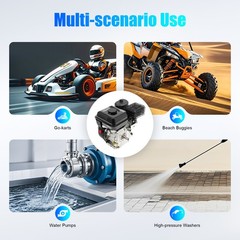 212cc 7.5hp 4-stroke Gasoline Engine Steel Start Engine Manual