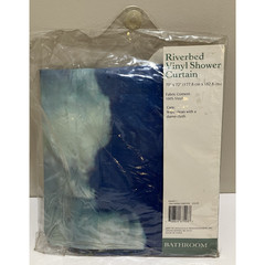 Vinyl Riverbed Shower Curtain Bathroom Eagles Rustic at Home with Meijer 70×72