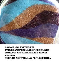 Colored Sand 6oz (1/2 cup) *125+ Colors* Unity Sand Ceremony, Wedding, Craft