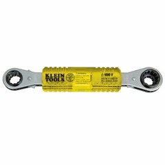 Klein KT223X4INS Lineman’s Insulating 4-in-1 Box Wrench