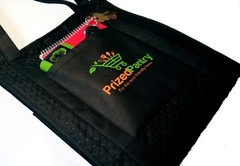 Set of 2 Insulated Reusable Grocery Shopping Bags, Large Food Delivery Tote Bags