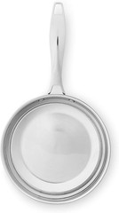 Stainless Steel Induction Frying Pan Set, 8″ & 10″ – Oven Safe, Riveted Handle