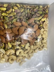 Raw Cashews Raw Almonds Raw Shelled Pistachios Fiesta Gourmet Mix by Agro Sun